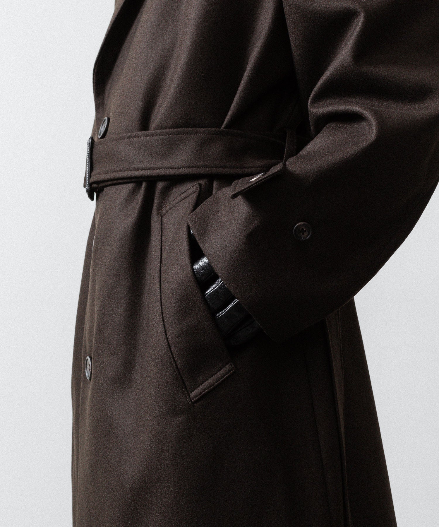 ssstein シュタイン LAY CHESTER COATの GREY BROWN公式通販サイトsession福岡セレクトショップ