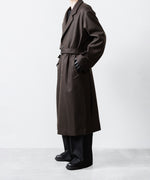 画像をギャラリービューアに読み込む, ssstein シュタイン LAY CHESTER COATの GREY BROWN公式通販サイトsession福岡セレクトショップ
