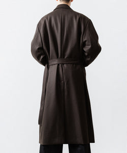 ssstein / シュタイン】LAY CHESTER COAT - GREY BROWN | 公式通販