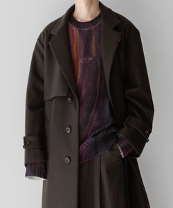 stein シュタイン 23aw LAY CHESTER COAT - MILITARY KHAKI sessionセッション福岡セレクトショップ 公式通販サイト