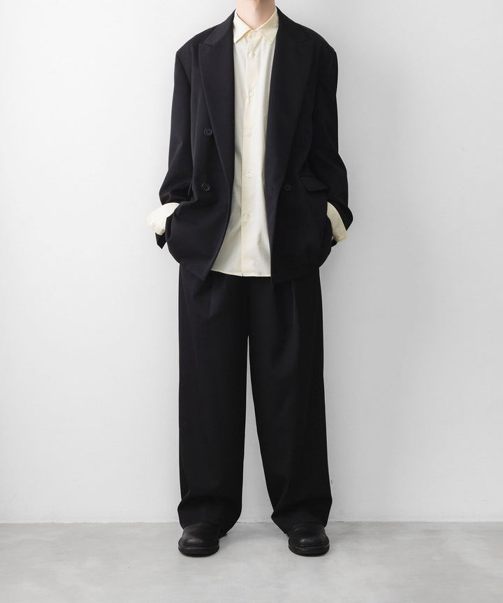 ssstein(シュタイン)の PIMA COTTON OVERSIZED REGULAR COLLAR SHIRT - YELLOWの公式通販サイトsession福岡セレクトショップ