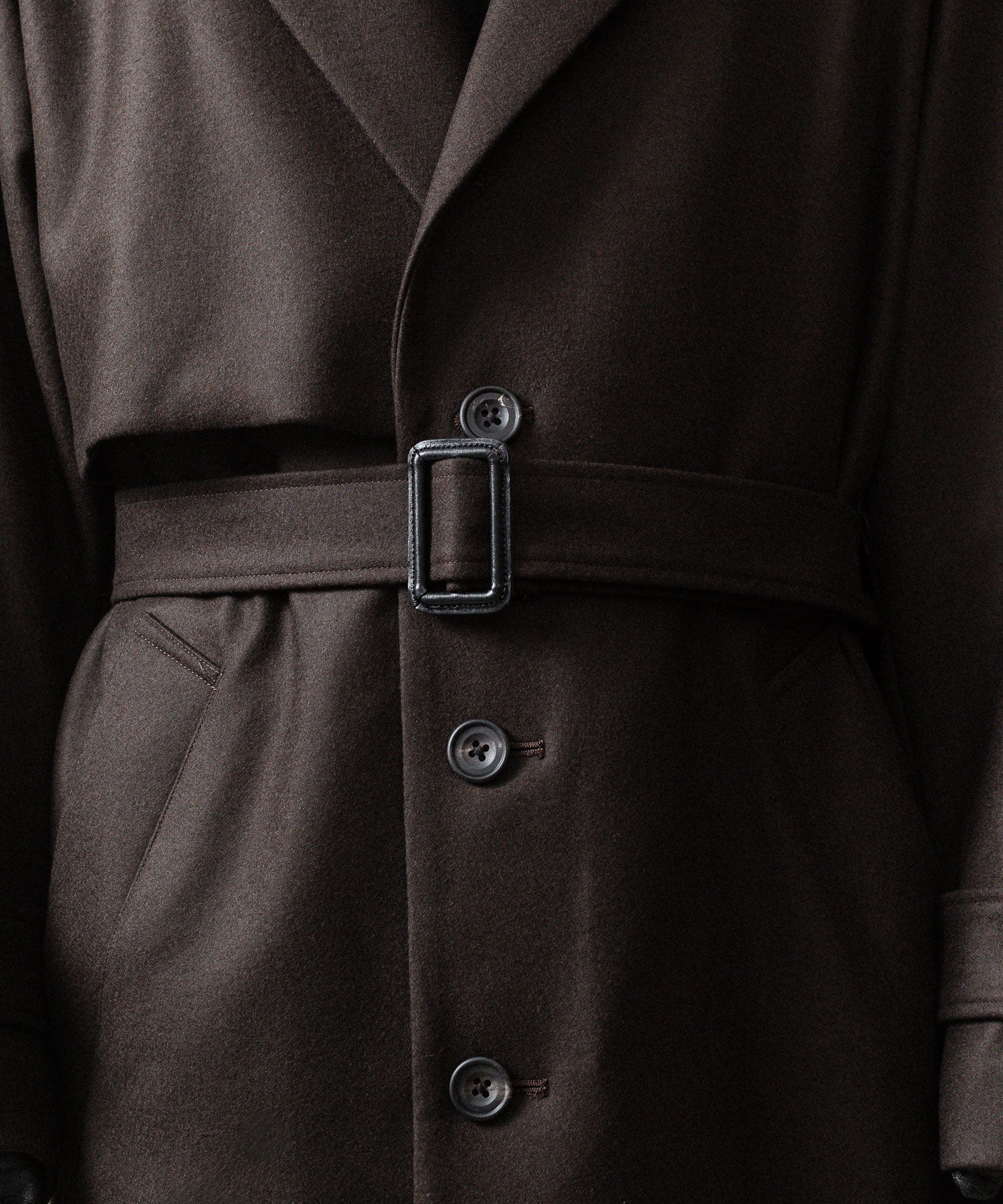 ssstein シュタイン LAY CHESTER COATの GREY BROWN公式通販サイトsession福岡セレクトショップ