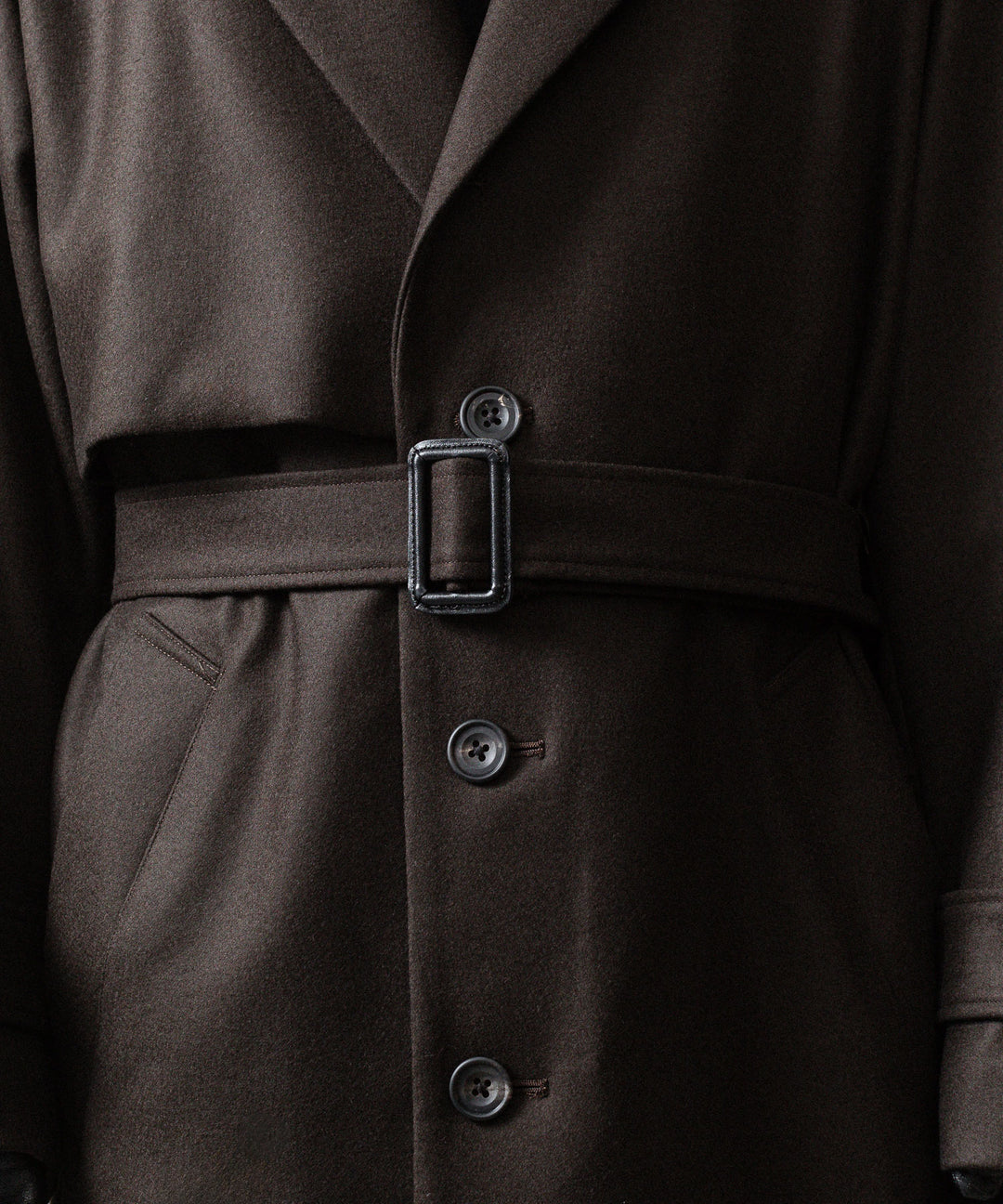ssstein シュタイン LAY CHESTER COATの GREY BROWN公式通販サイトsession福岡セレクトショップ