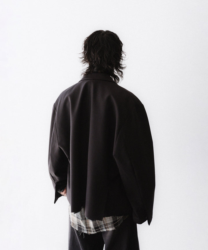 CODA -コーダのBROWN WOOL CUT OFF DOUBLE BREASTED LENTO BLAZERのBROWN公式通販サイトsession福岡セレクトショップ