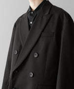 画像をギャラリービューアに読み込む, ssstein(シュタイン)の24AWコレクション OVERSIZED DOUBLE BREASTED JACKET - DARK CHARCOAL 公式通販サイトsession福岡セレクトショップ
