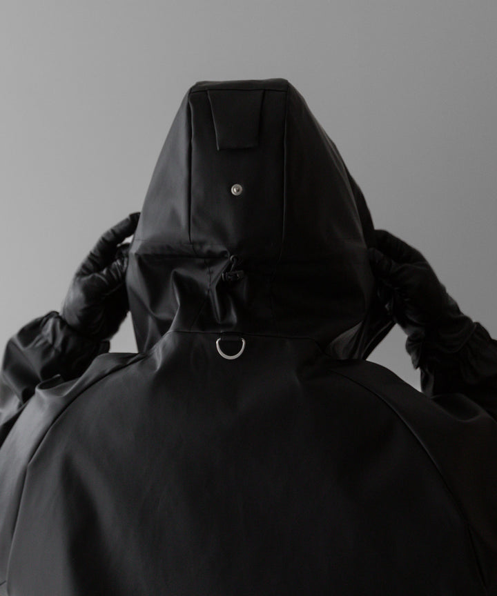 stein(シュタイン)の24SSコレクションHOODED SHORT JACKETのBLACK(CORTING)  代替テキストを編集