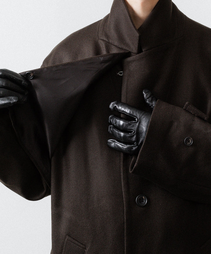 ssstein シュタイン LAY CHESTER COATの GREY BROWN公式通販サイトsession福岡セレクトショップ