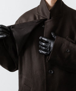 ssstein / シュタイン】LAY CHESTER COAT - GREY BROWN | 公式通販