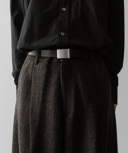 ssstein(シュタイン)の24AWコレクション EXTRA WIDE TROUSERS (HARRIS TWEED) - DARK BROWN 公式通販サイトsession福岡セレクトショップ