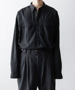 画像をギャラリービューアに読み込む, The Viridi-anneザ ヴィリディアンのCO/LY TYPEWRITER PO SHIRTのBLACK公式通販サイトsession福岡セレクトショップ
