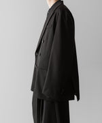 画像をギャラリービューアに読み込む, ssstein(シュタイン)の24AWコレクション OVERSIZED DOUBLE BREASTED JACKET - DARK CHARCOAL 公式通販サイトsession福岡セレクトショップ
