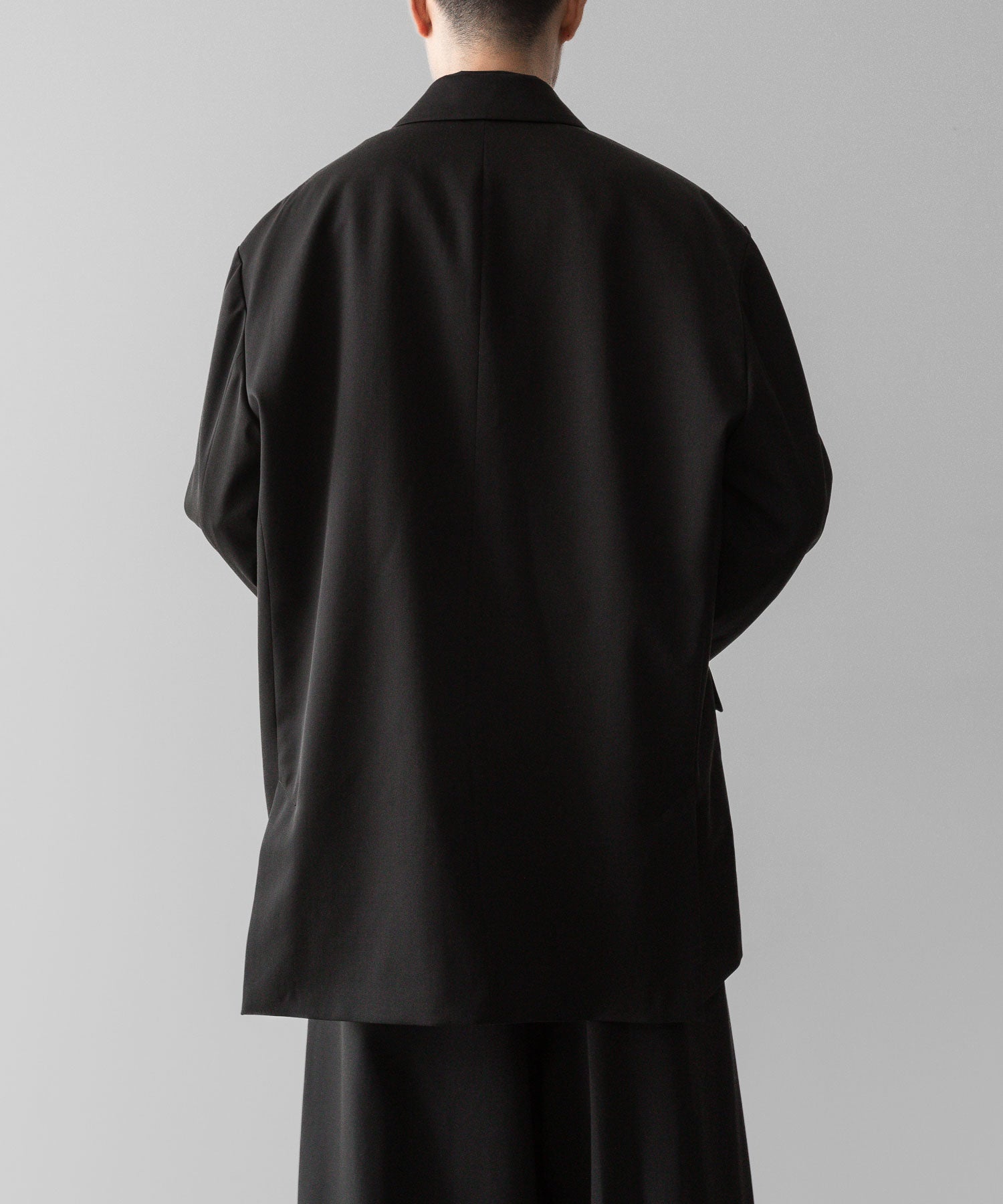 ssstein / シュタイン】OVERSIZED DOUBLE BREASTED JACKET - DARK CHARCOAL | 公式通販サイト  session(セッション)