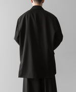 画像をギャラリービューアに読み込む, ssstein(シュタイン)の24AWコレクション OVERSIZED DOUBLE BREASTED JACKET - DARK CHARCOAL 公式通販サイトsession福岡セレクトショップ
