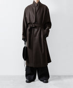 画像をギャラリービューアに読み込む, ssstein シュタイン LAY CHESTER COATの GREY BROWN公式通販サイトsession福岡セレクトショップ
