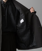 画像をギャラリービューアに読み込む, ssstein(シュタイン)の24AWコレクション OVERSIZED DOUBLE BREASTED JACKET - DARK CHARCOAL 公式通販サイトsession福岡セレクトショップ
