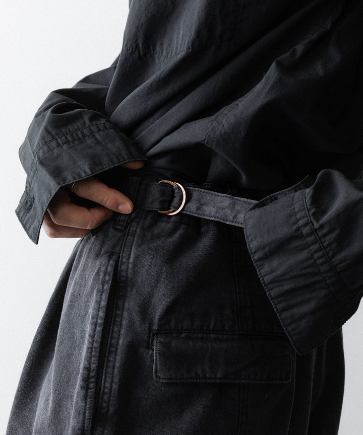 The Viridi-anneザ ヴィリディアンのCO/TE WIDE PANTSのBLACK公式通販サイトsession福岡セレクトショップ