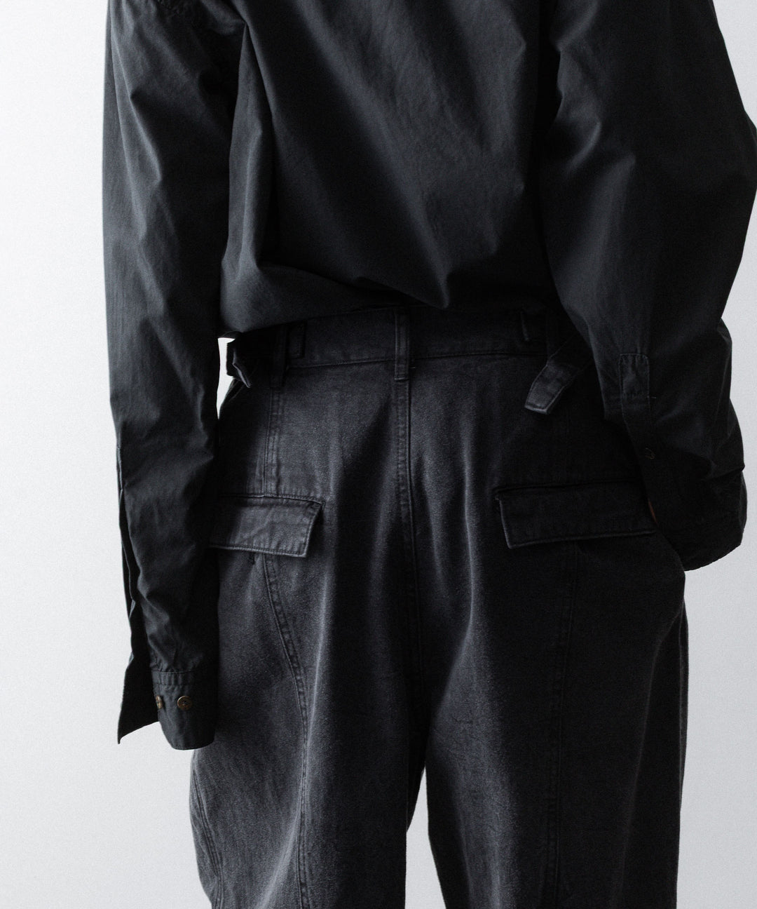 The Viridi-anneザ ヴィリディアンのCO/TE WIDE PANTSのBLACK公式通販サイトsession福岡セレクトショップ
