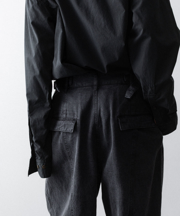 The Viridi-anneザ ヴィリディアンのCO/TE WIDE PANTSのBLACK公式通販サイトsession福岡セレクトショップ