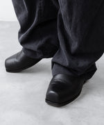 画像をギャラリービューアに読み込む, The Viridi-anneザ ヴィリディアンのCO/TE WIDE PANTSのBLACK公式通販サイトsession福岡セレクトショップ
