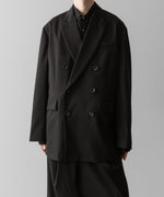 画像をギャラリービューアに読み込む, ssstein(シュタイン)の24AWコレクション OVERSIZED DOUBLE BREASTED JACKET - DARK CHARCOAL 公式通販サイトsession福岡セレクトショップ
