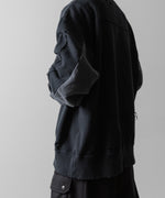 画像をギャラリービューアに読み込む, ssstein(シュタイン)のOVERSIZED REBUILD SWEAT LS - DARK NAVYの公式通販サイトsession福岡セレクトショップ
