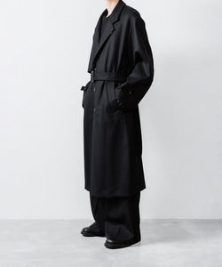 ssstein / シュタイン】LAY CHESTER COAT - BLACK | 公式通販サイト