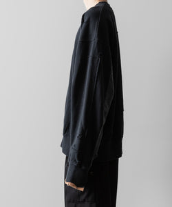 ssstein(シュタイン)のOVERSIZED REBUILD SWEAT LS - DARK NAVYの公式通販サイトsession福岡セレクトショップ