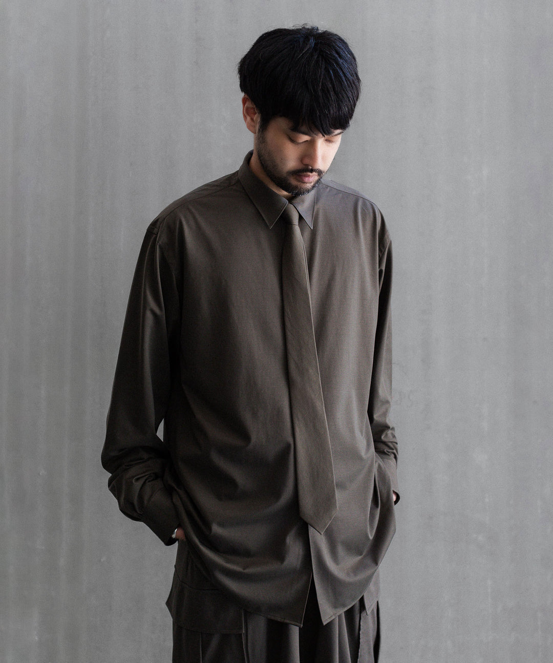 【KANEMASA PHIL.】46G TIE - BROWN - Exclusive session