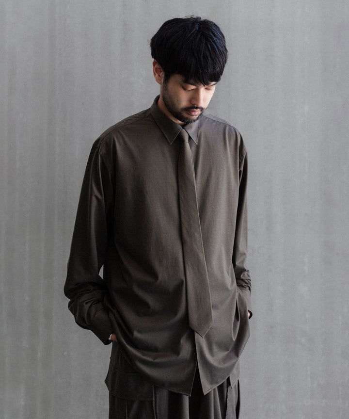 【KANEMASA PHIL.】46G TIE - BROWN - Exclusive session