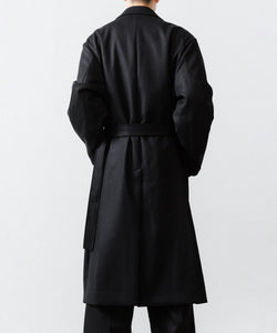 stein シュタイン LAY CHESTER COAT Mサイズ ブラック ssstein / シュタイン】LAY CHESTER COAT - BLACK | 公式通販サイト