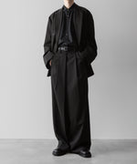 画像をギャラリービューアに読み込む, ssstein(シュタイン)の24AWコレクション OVERSIZED DOUBLE BREASTED JACKET - DARK CHARCOAL 公式通販サイトsession福岡セレクトショップ
