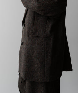 ssstein(シュタイン)の24AWコレクション OVERSIZED PEAK LAPEL JACKET - DARK BROWN 公式通販サイトsession福岡セレクトショップ