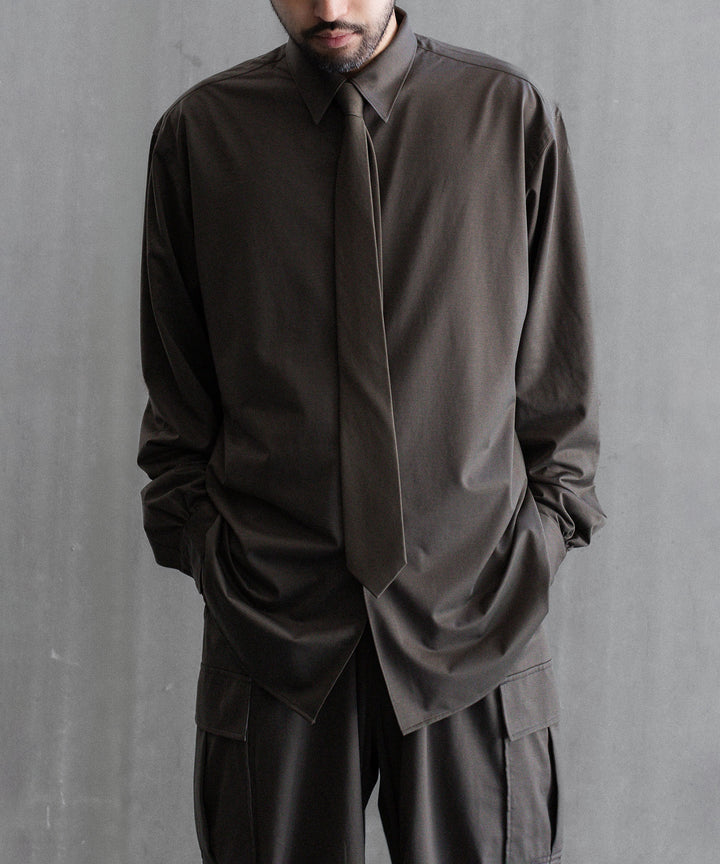 【KANEMASA PHIL.】46G TIE - BROWN - Exclusive session