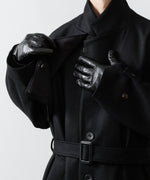 画像をギャラリービューアに読み込む, ssstein(シュタイン)のLAY CHESTER COAT - BLACKの公式通販サイトsession福岡セレクトショップ
