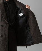 画像をギャラリービューアに読み込む, ssstein(シュタイン)の24AWコレクション OVERSIZED PEAK LAPEL JACKET - DARK BROWN 公式通販サイトsession福岡セレクトショップ
