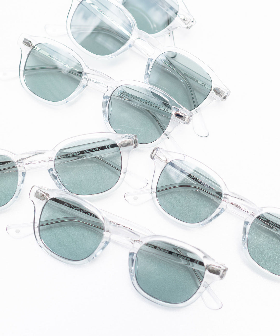 【NOCHINO OPTICAL】NOCHINO - CRYSTAL CLEAR×GREY GREEN TO D.GREY(調光レンズ)