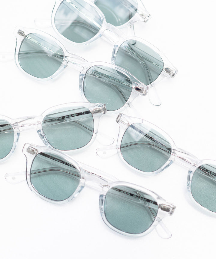 【NOCHINO OPTICAL】NOCHINO - CRYSTAL CLEAR×GREY GREEN TO D.GREY(調光レンズ)