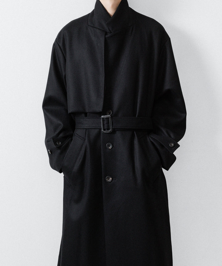ssstein(シュタイン)のLAY CHESTER COAT - BLACKの公式通販サイトsession福岡セレクトショップ
