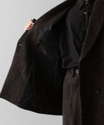 画像をギャラリービューアに読み込む, ssstein(シュタイン)の24AWコレクション OVERSIZED PEAK LAPEL JACKET - DARK BROWN 公式通販サイトsession福岡セレクトショップ
