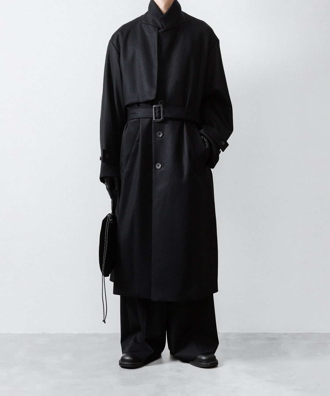 ssstein(シュタイン)のLAY CHESTER COAT - BLACKの公式通販サイトsession福岡セレクトショップ
