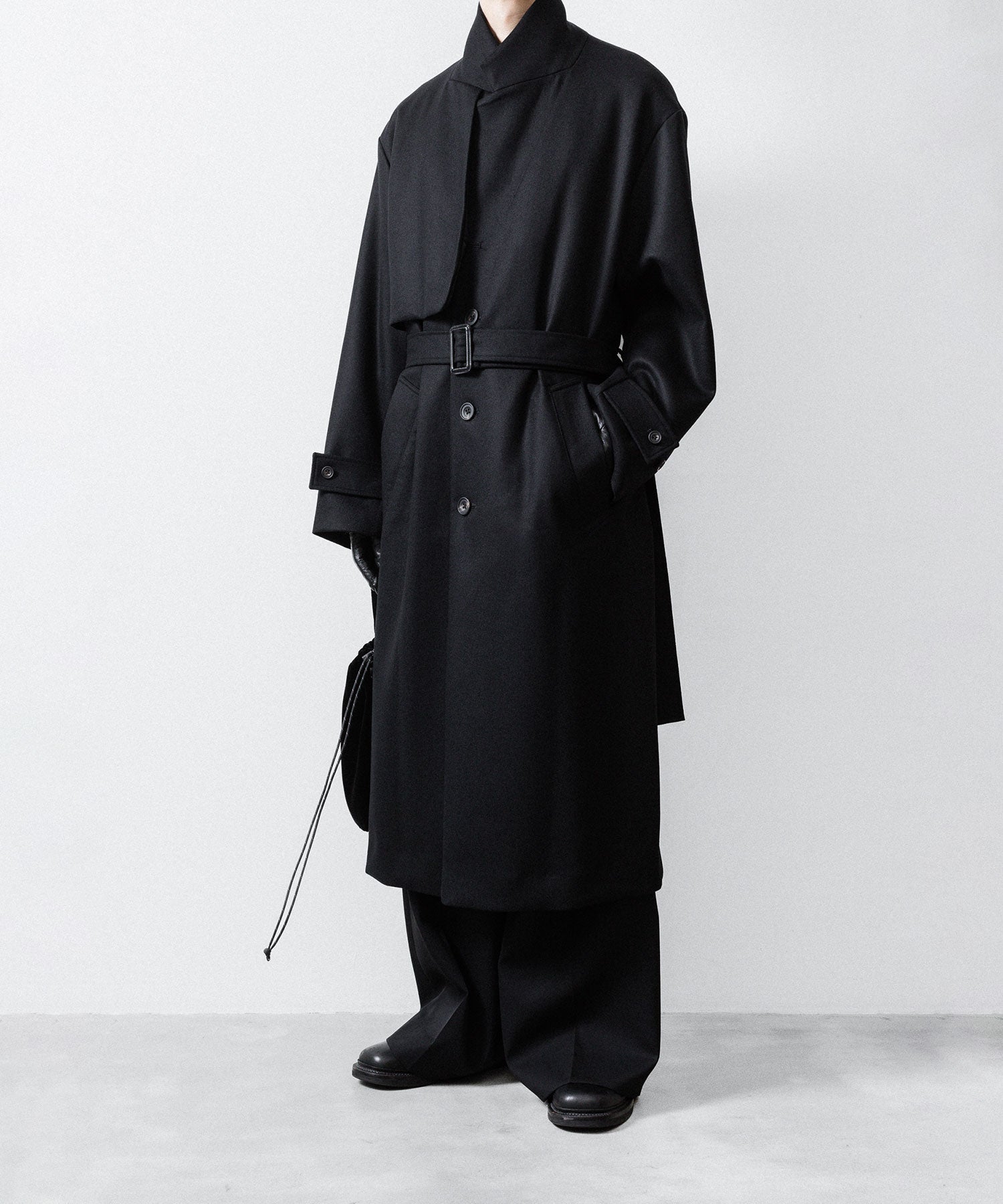 ssstein(シュタイン)のLAY CHESTER COAT - BLACKの公式通販サイトsession福岡セレクトショップ