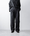 【 The Viridi-anne 】CO/TE WIDE PANTS - BLACK