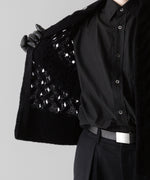 画像をギャラリービューアに読み込む, Fujimoto フジモトのPATTERNED FEATHERY CARDIGAN - BLACKの公式通販サイトsession福岡セレクトショップ
