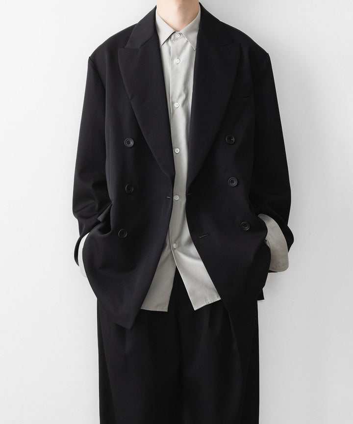ssstein(シュタイン)の PIMA COTTON OVERSIZED REGULAR COLLAR SHIRT - OFF GREYの公式通販サイトsession福岡セレクトショップ