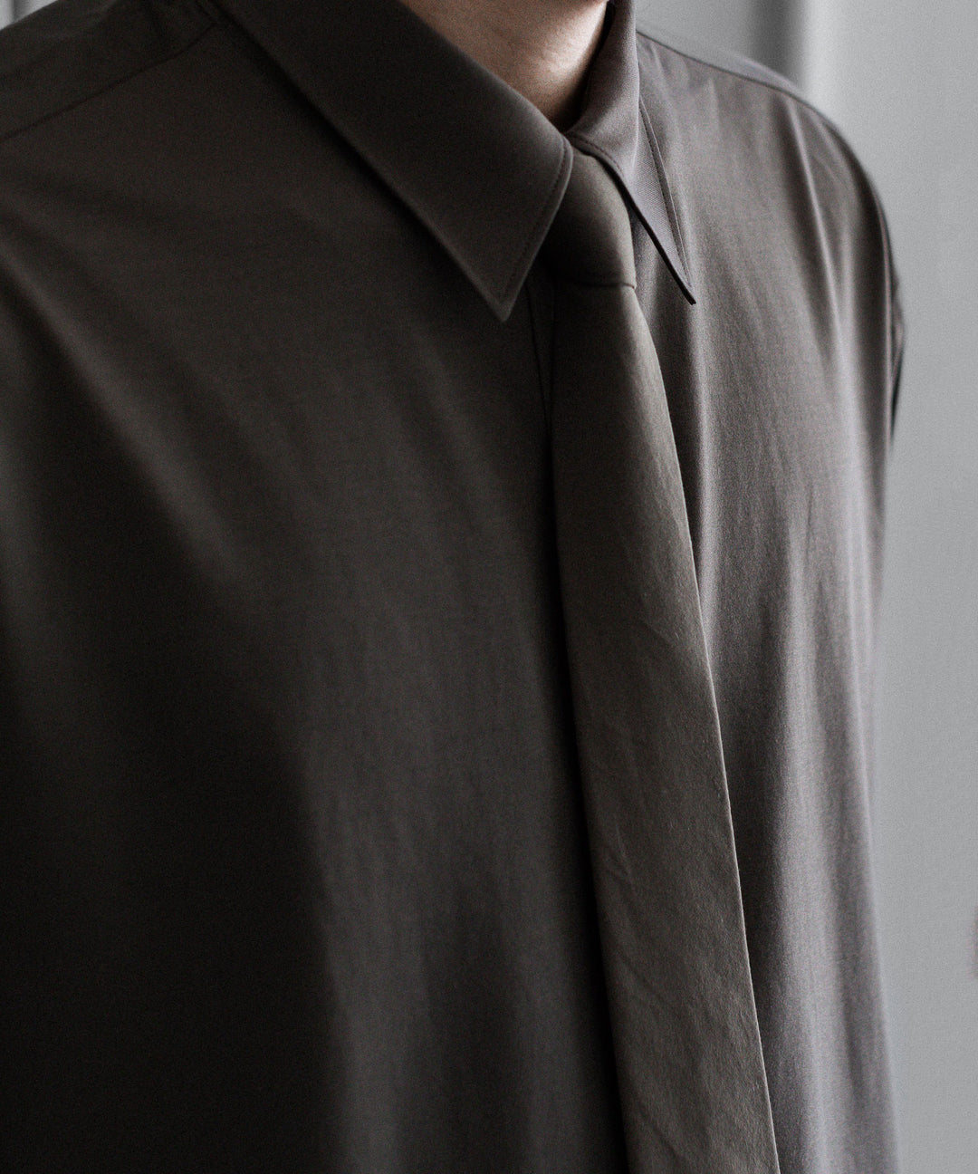 【KANEMASA PHIL.】46G TIE - BROWN - Exclusive session