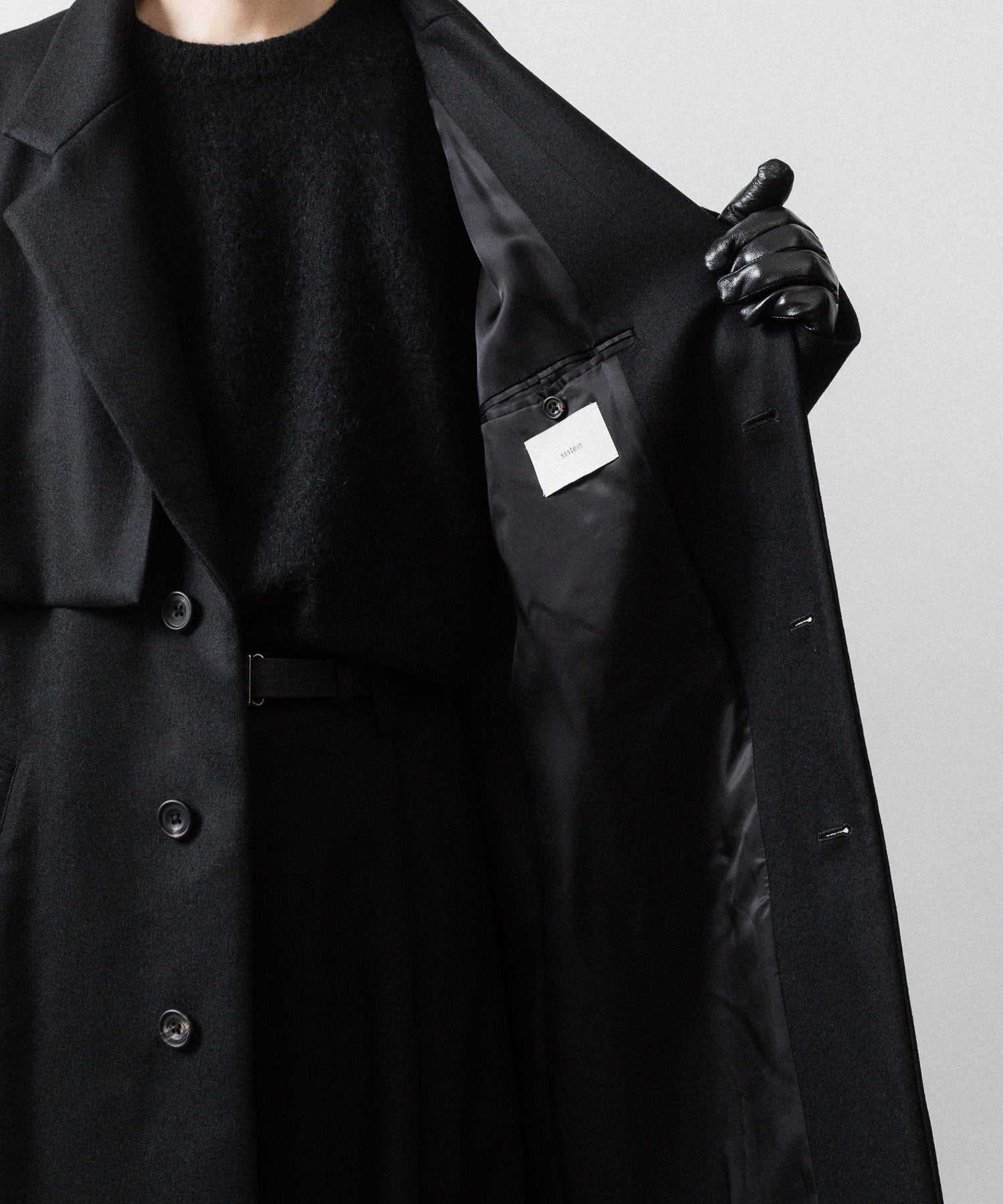 ssstein(シュタイン)のLAY CHESTER COAT - BLACKの公式通販サイトsession福岡セレクトショップ