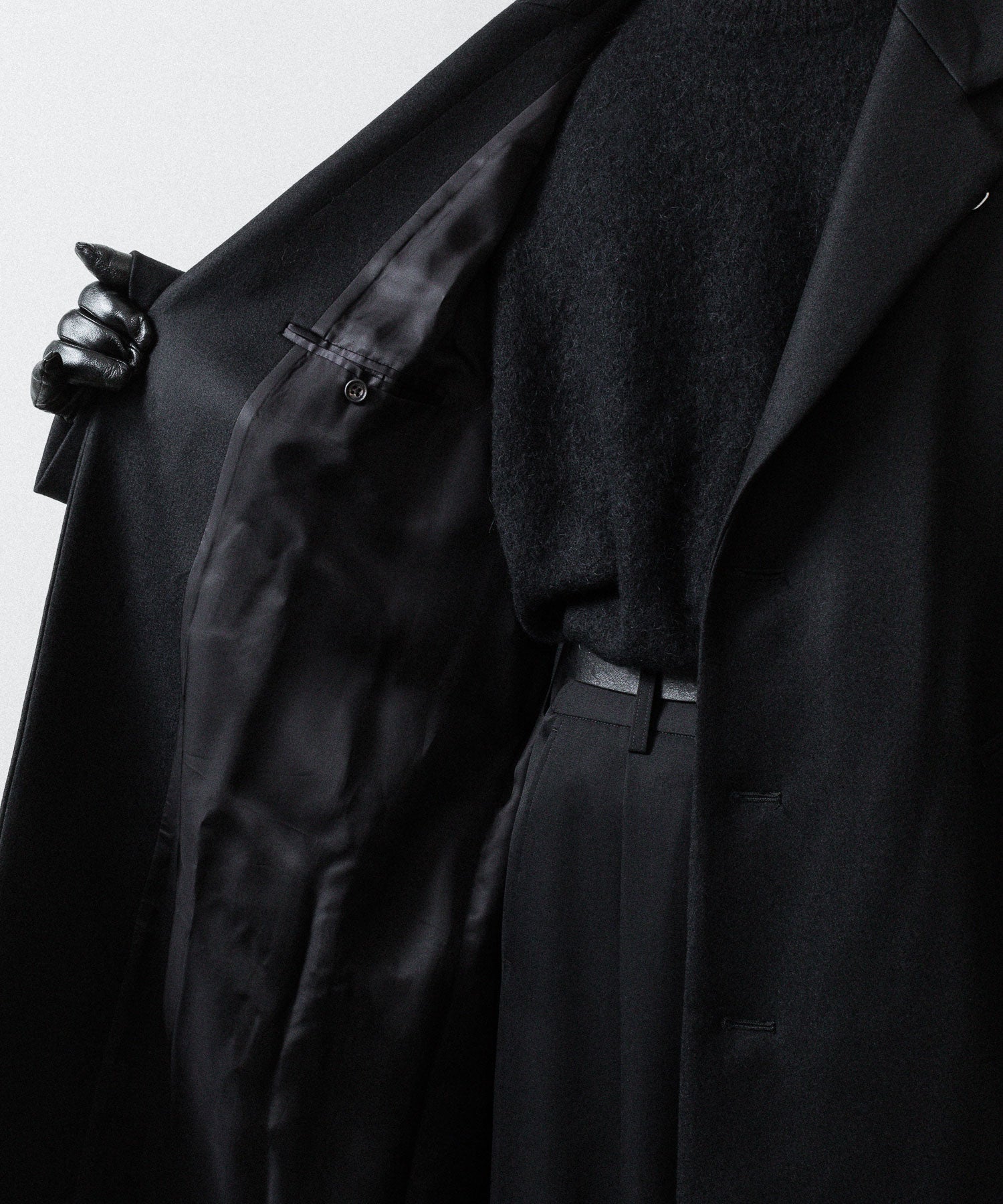 ssstein(シュタイン)のLAY CHESTER COAT - BLACKの公式通販サイトsession福岡セレクトショップ