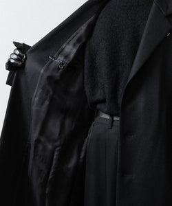 ssstein / シュタイン】LAY CHESTER COAT - BLACK | 公式通販サイト
