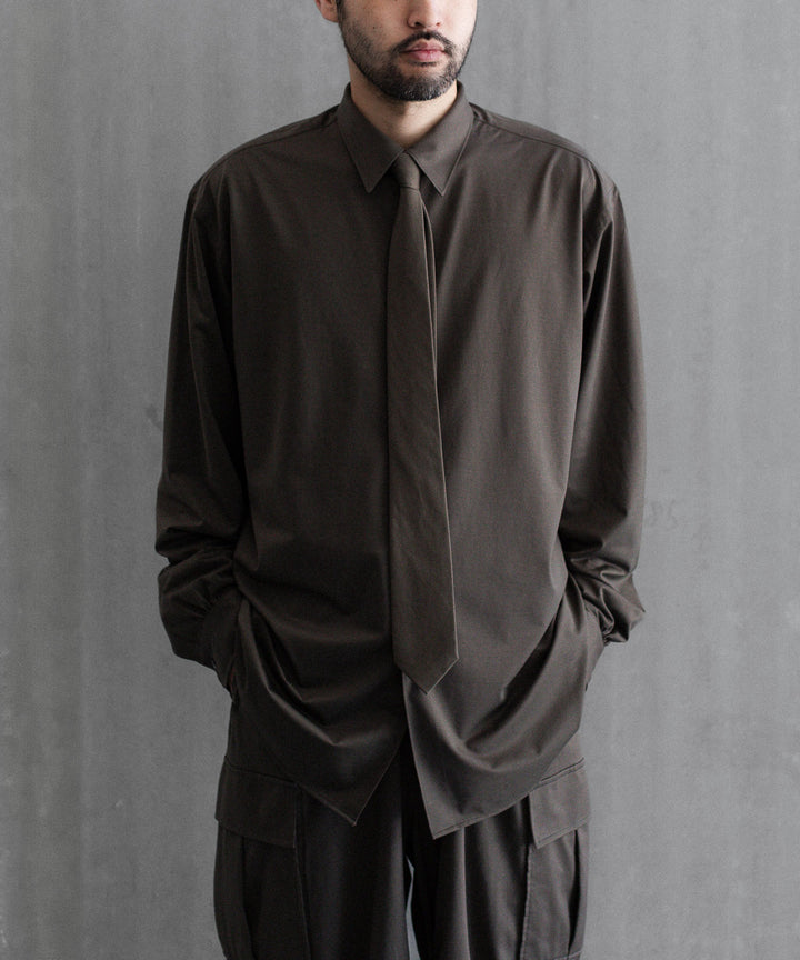【KANEMASA PHIL.】46G TIE - BROWN - Exclusive session