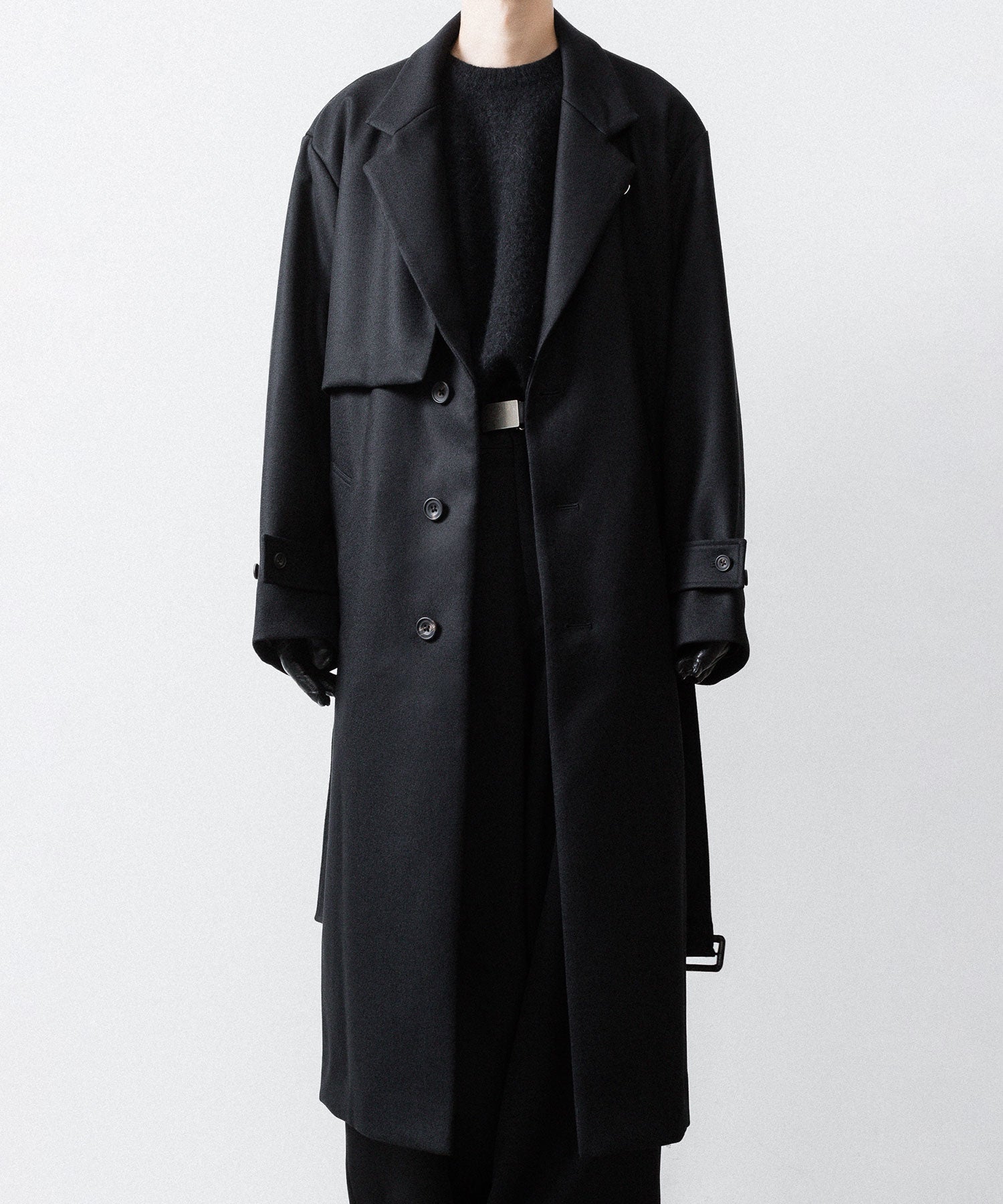 ssstein(シュタイン)のLAY CHESTER COAT - BLACKの公式通販サイトsession福岡セレクトショップ